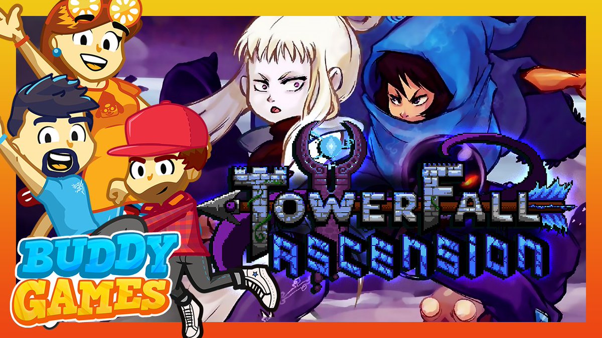 BuddyGames105's tweet photo. 🔴AND WE'RE LIVE!
🍪Crumpets have been eaten! All the buddies are playing some Towerfall Ascension against each other!
https://t.co/MYYBoYKc7i
#TowerfallAscension #PS4 #PlayStation https://t.co/nbtatKw1cw