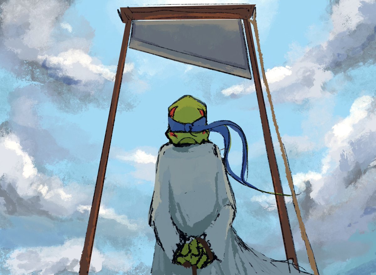 doublegummm's tweet photo. I AM YOUR LOYAL SERVANT AND YOU’RE OUR COUNTRY’S QUEEN #rottmnt #rottmntau #rottmntleo #rottmntdonnie #SaveRiseoftheTMNT #RiseoftheTMNT https://t.co/s2HbXn08Zv