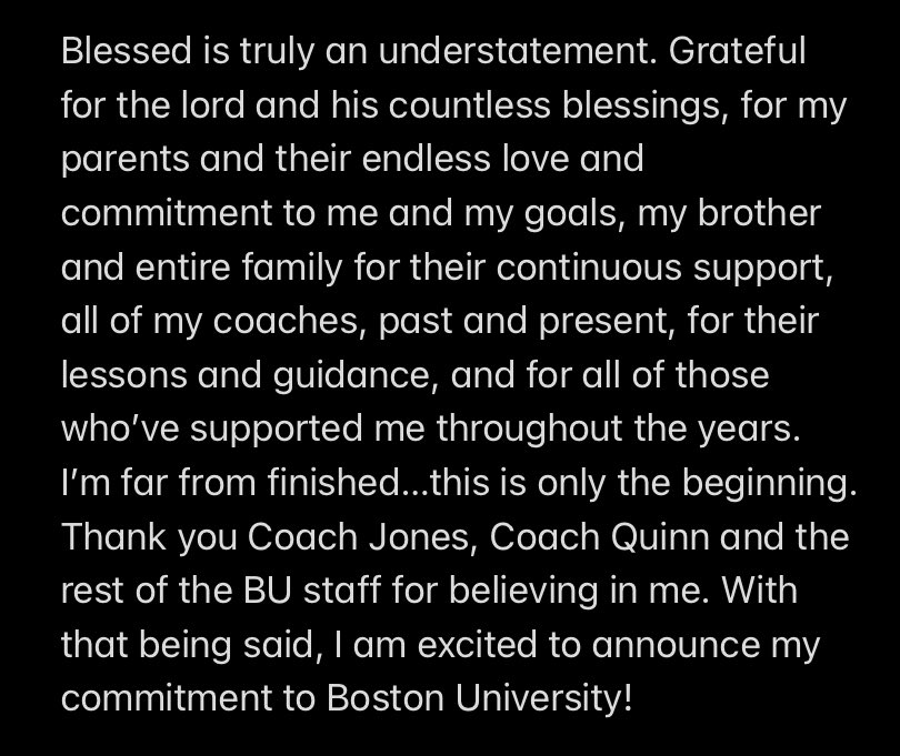 Divine Will. 
#Committed #GoBU