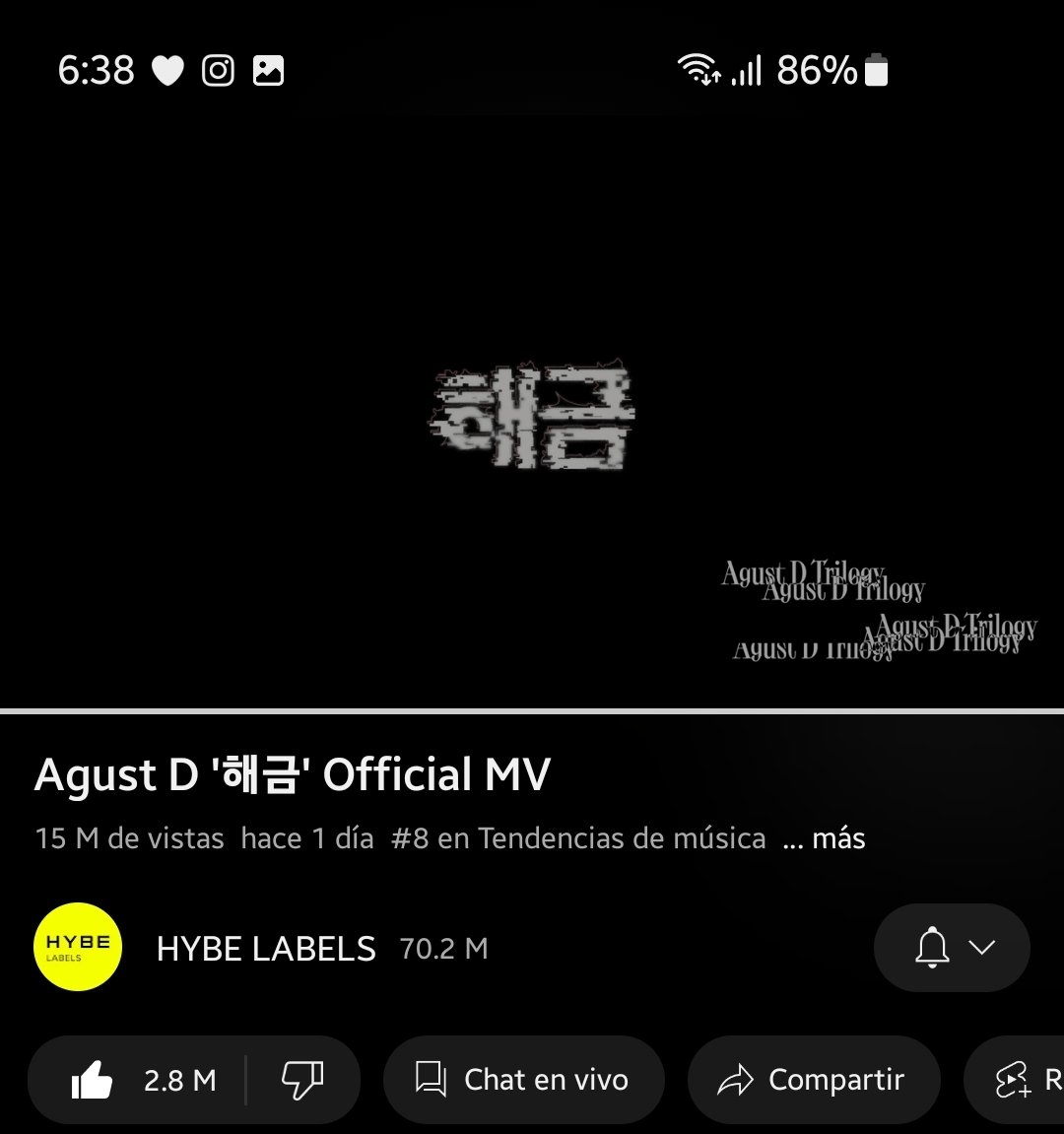 LosOjosdeMimi13's tweet photo. Perdooon si me demoré estaba viendo a Yoonie @Sweet9Tangerine 

Ahora si 

APOYEMOS A Mr Min 
CITEN mencionen y Hashtags.

@19Msoledadc @Ely_Arisa @EsingHose
@min_yoongi44 @imyourhobi7 @falnginv
@M1NK00K1E

I can't wait to listen #Haegeum by #AgustD from the new album #D_DAY! https://t.co/AIdVOR2dik