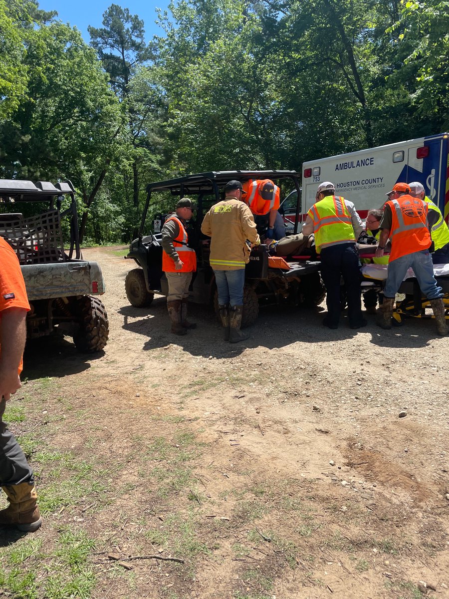Today I had the opportunity to observe a PRACTICE Multi-Agency Search &amp; Rescue Mission in Houston County at the Davey Crockett National Forrest.  "Stay ready, and you don't have to get ready!" #FirstNet