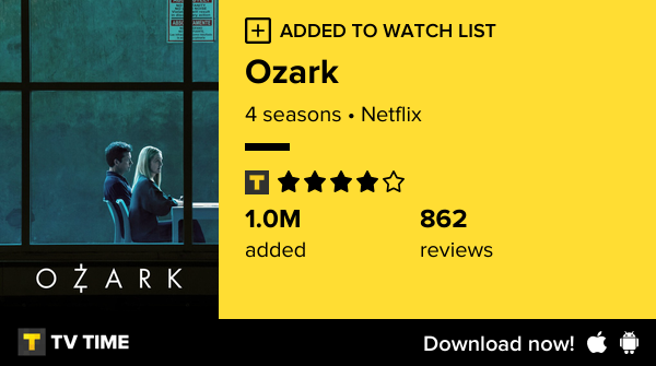 Aracnid0's tweet photo. I've just started following Ozark https://t.co/8bxUY6oEcu #tvtime https://t.co/AjfhZdMfxT