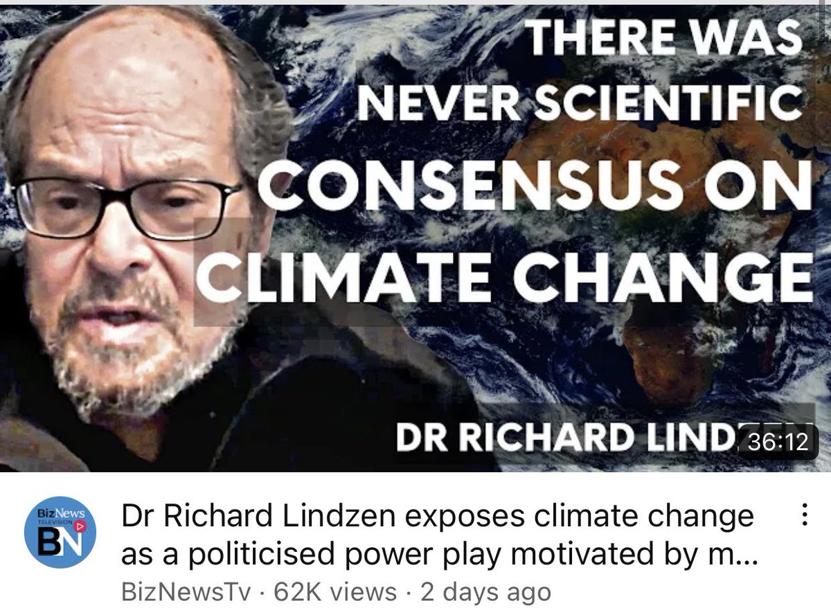 ClimateRealists's tweet photo. MUST SEE YOUTUBE: Dr Richard Lindzen exposes climate change as a politicised power play motivated by malice and profit https://t.co/TURXOI5lGY via @YouTube https://t.co/5tifnhgHEf