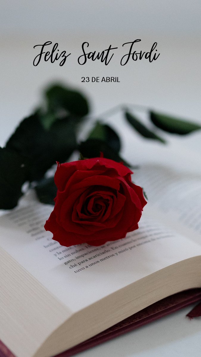 LadyGHZ's tweet photo. Feliz Día de Sant Jordi
El libro que quiero compartir con vosotros es: 
"Wallada, la última luna" de  Matilde Cabello. 

"Cuando las abejas preparan la miel y el jazmín inunda de aromas las noches. Era tiempo de ensueños y de sopor. Y nos amamos"

#SantJordi2023
#DíaDelLibro https://t.co/VvzrxLDxNu