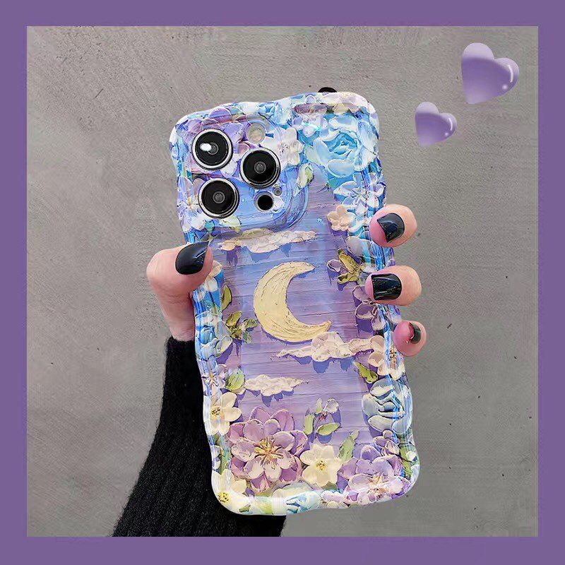 CoCo688888's tweet photo. Excited to share this item from my #etsy shop: Luxury 3D Blu-ray Oil Painting Flowers Phone Case For iPhone 14 13 12 Pro Max Soft TPU Silicone Shockproof Back Cover https://t.co/PTBYb9GGJj https://t.co/1HurN4SPym