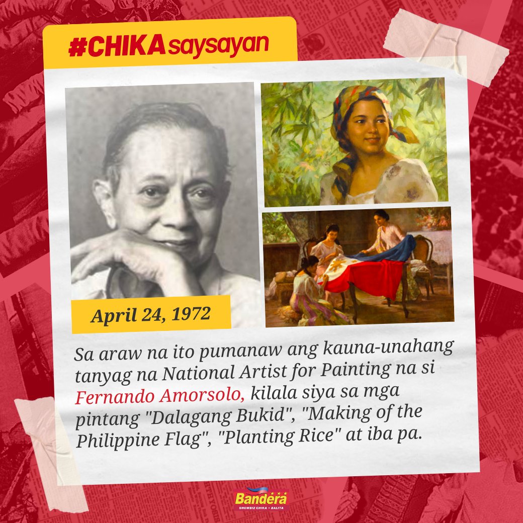 banderaphl's tweet photo. #CHIKAsaysayan: Si Fernando Amorsolo ay nagpinta at gumuhit ng higit sa sampung libong piraso sa buong buhay niya gamit ang natural at backlighting techniques. https://t.co/ZzGO6CzvEW