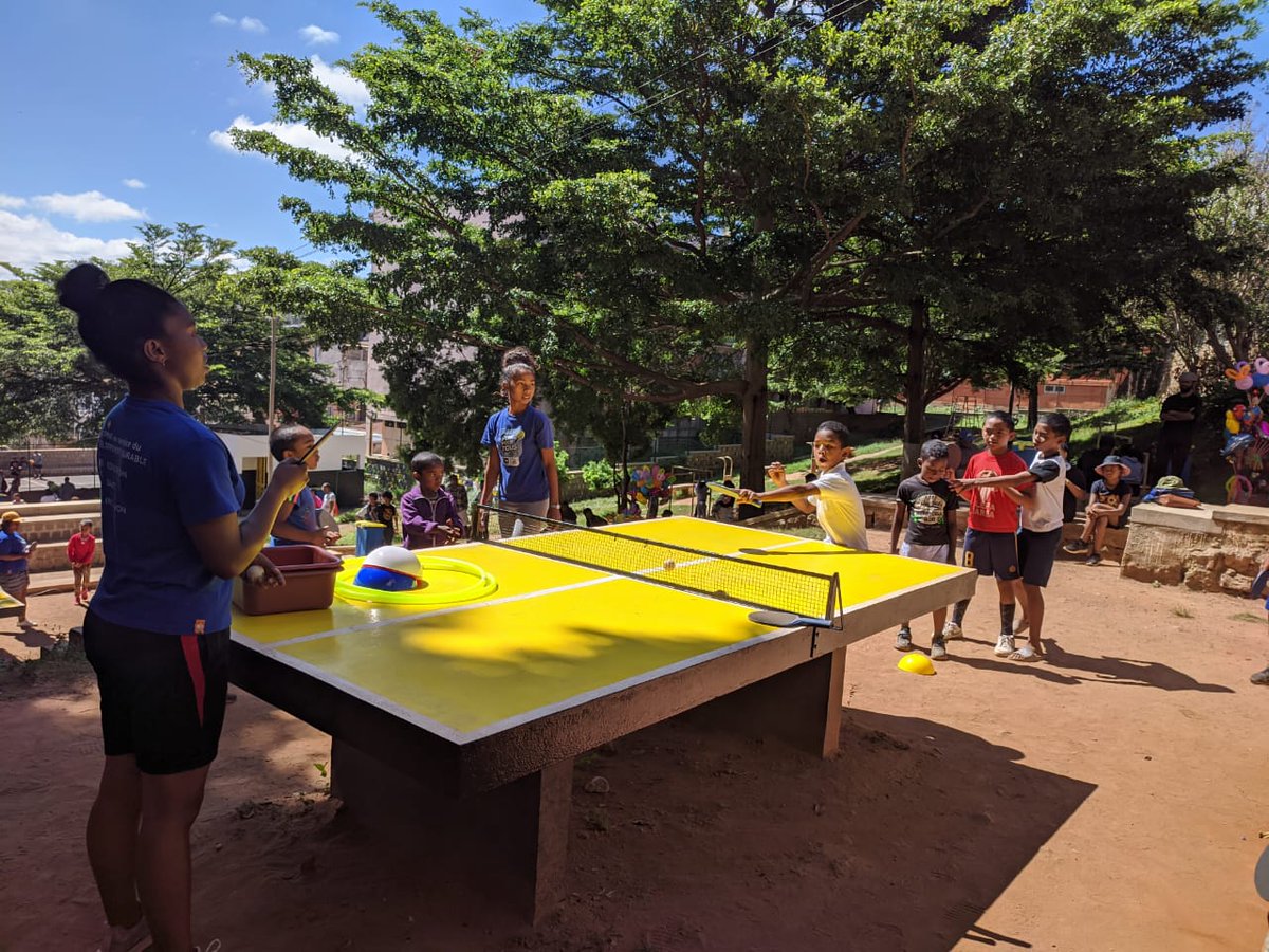 ittffoundation's tweet photo. #WorldTableTennisDay celebrations around the world! 🏓🌱📸

We can't wait to see your celebrations. Remember to upload photos and videos of your celebration in the following link ⤵️
https://t.co/WkaQENZHWj

#sustainability #tabletennis #23april https://t.co/NyRFaFfDrR