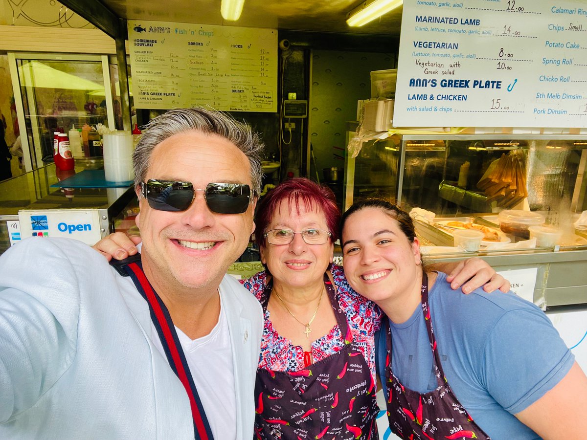 If you find yourself at <a href="/PrahranMarket/">Prahran Market</a> pop-in to see Ann from “Ann’s Fish ‘n’ Chips”.. always fresh and delicious! 🐠