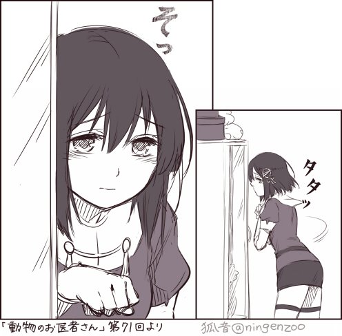 なぜかちょこちょこある艦これの動物のお医者さんパロディ 