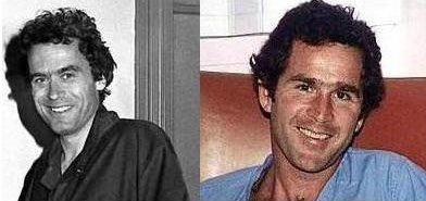 heavnblessed2's tweet photo. @dom_lucre Bush and Bundy look alike also https://t.co/GgBlHiO5yy