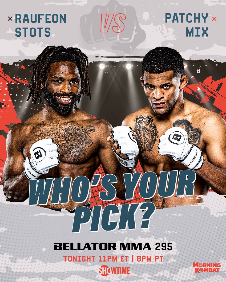 morningkombat's tweet photo. Final predictions for #Bellator295? https://t.co/6nJ8Sqp6Hy