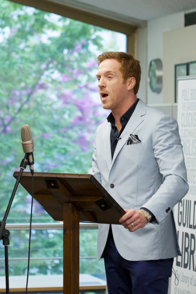 FanFunDamian's tweet photo. Happy Birthday, Shakespeare! Did you know Damian Lewis kicked off #ShakespeareDay celebrations reading the great man's first 5 sonnets in 2014? Join the party here! https://t.co/9j1dFuP3ds #DamianLewis #Shakespeare #ShakespeareSonnets #GuildhallLibrary https://t.co/IUvYXhyViy