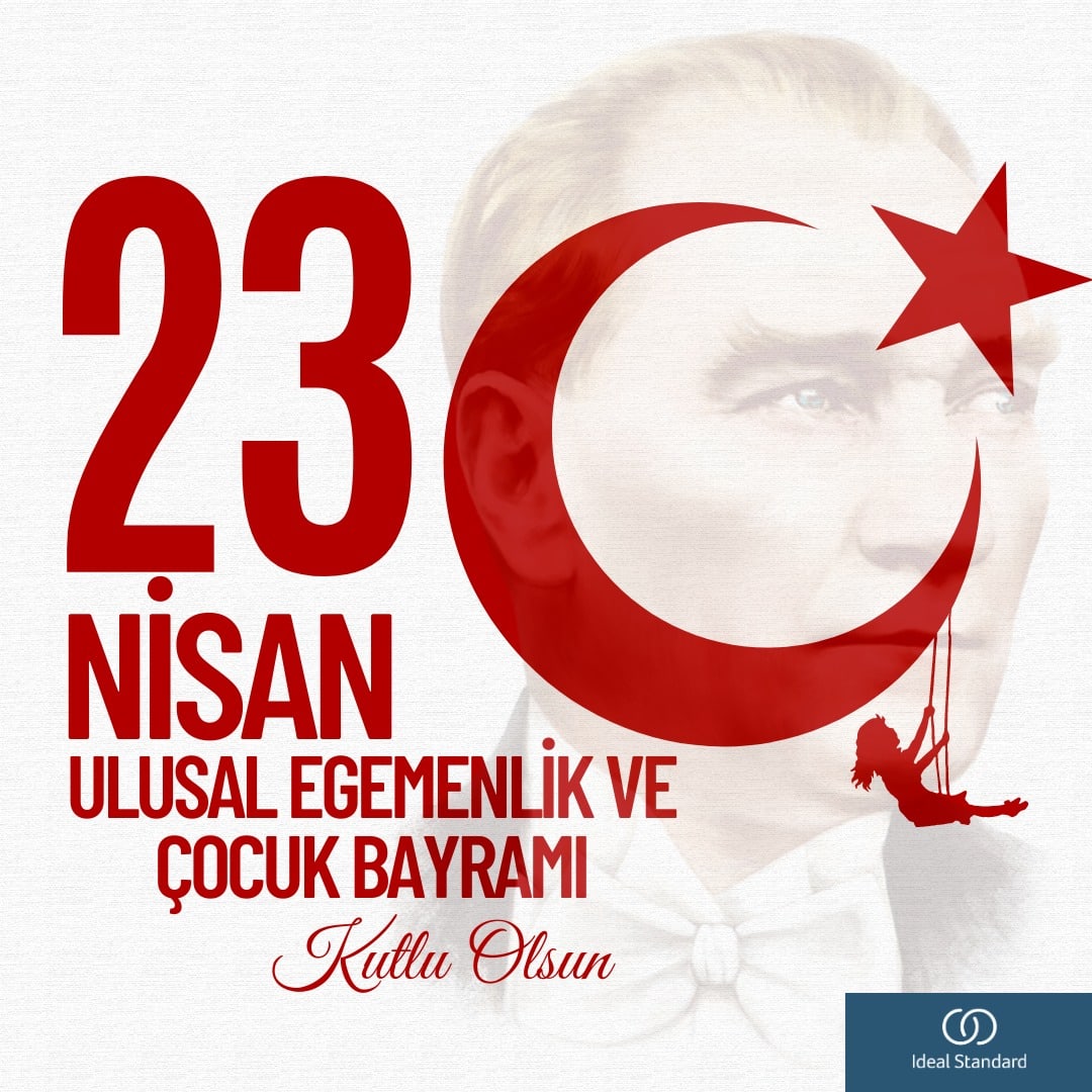 IdealStandardTR's tweet photo. 23 Nisan Ulusal Egemenlik ve Çocuk Bayramı kutlu olsun 🇹🇷

#23nisanulusalegemenlikveçocukbayramı #23nisan #çocuk #mustafakemalatatürk #idealstandardturkiye https://t.co/JjjuQnKS6A