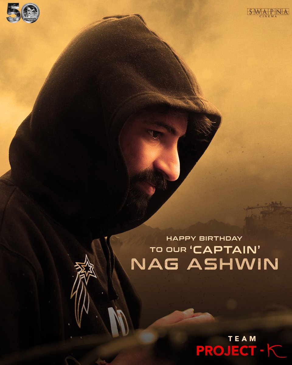 Happy Birthday captain @nagashwin7, here’s to bringing your vision to life, now and for many years to come….
#HBDNagAshwin #ProjectK