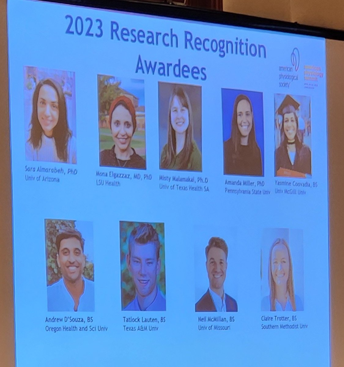 Couldn't be more proud of my 2nd year graduate student, Tatlock Lauten, for already receiving an APS research award! He has put in a ton of effort examing PTSD and inflammation... well deserved! #APSSummit2023 @TAMU @tamuresearch @TAMU_MedPhys @TAMUHealth