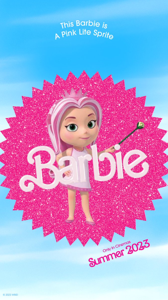 RapGirl06's tweet photo. Prisma On Barbie Poster #LiteSprites #Barbie https://t.co/XsaEdIkWBD
