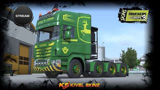 SKINS TRUCKERS OF EUROPE 3 - KIVEL SKINZ