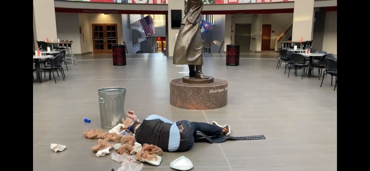 DannyThicc69's tweet photo. @belkthepoet @kristopherGphil @lindseykroper @grief_ania_66 @LordofColorado @theVincentVogel @goddess_kali8 @littlequietguy 

The unmoved bruiser: “academic nightmare is riding my coat tails!” “I’m so much faster! Better!” Also him: https://t.co/ZgWsOxcYX2
