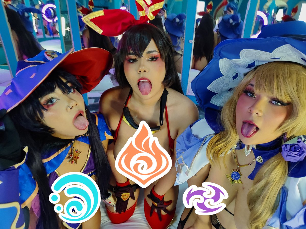 littlecapicos's tweet photo. Cum and give us all💦 

The Genshin Girls + Solo it’s available ✨

https://t.co/UxrfZRxvkF

Amber: @zathuraterra 
Lisa: @quimicosplaix https://t.co/9AJ89pd6bZ