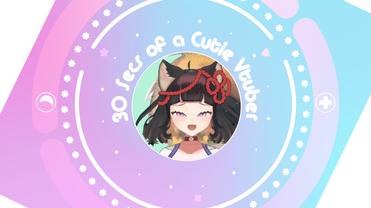 Execell1's tweet photo. This energetic Shiba Inu is the next on 30 seconds of a #cutie #vtuber!  She's @KANO_waves! An artist, &amp; someone who does draw-with-me streams, as well as give tips. Kano will try to read EVERY chat message you send, even if it takes 10 minutes. Links in next post!

#30cv https://t.co/e52NAd22uu