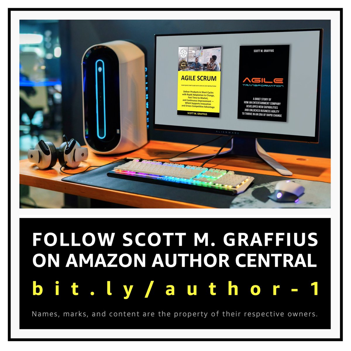 AgileScrumGuide's tweet photo. 'Agile Scrum: Your Quick Start Guide with Step-by-Step Instructions' author @ScottGraffius is on Amazon's Author Central: https://t.co/HiumxUhQqh
#Amazon #Author #AuthorCentral #AmazonAuthorCentral #Agile #Scrum #AgileScrumGuide #ScrumMaster #AgileCoach #Book #NonFiction #PMOT https://t.co/CXRqoRoG9R