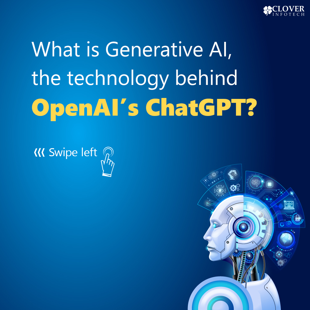 _CloverInfotech's tweet photo. What is Generative AI ⁉
Swipe left >>
🔶 To stay updated with latest technology news & trends, visit https://t.co/x5xgpV9emz
#artificialintelligence #ai #machinelearning #technology #sundaytech #sundayfunday #tech #techforgood #chatgpt #chatgptai https://t.co/Ktk9oug9yO