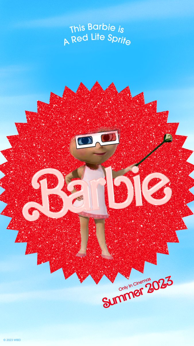 RapGirl06's tweet photo. Rosie On Barbie Poster #LiteSprites #Barbie https://t.co/Y8uF6xEMT1