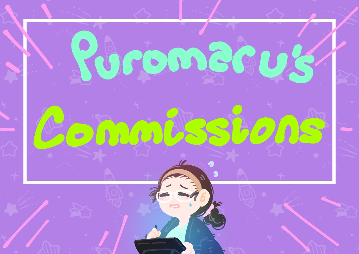 Puromarudoodles's tweet image. COMMISSION INFO!
need some way to pay the bills while I look for work.
Ko-Fi payment will be FULL upfront payment. DM for more info.