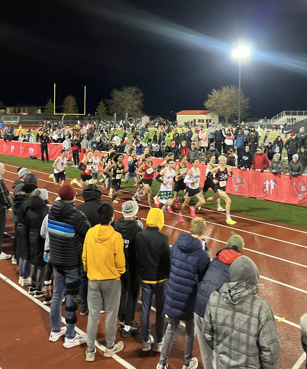 GCHSTRACK's tweet photo. What a night for this Ram! Trey Sato takes 3rd in the 1600 meter at the Ultra-competitive Palatine Distance Night! Cold and windy are irrelevant to this Junior competitor. #Grit @GoGCHSRams #Legacy #StateDoe #NoDrift https://t.co/XkeXM8c8GD