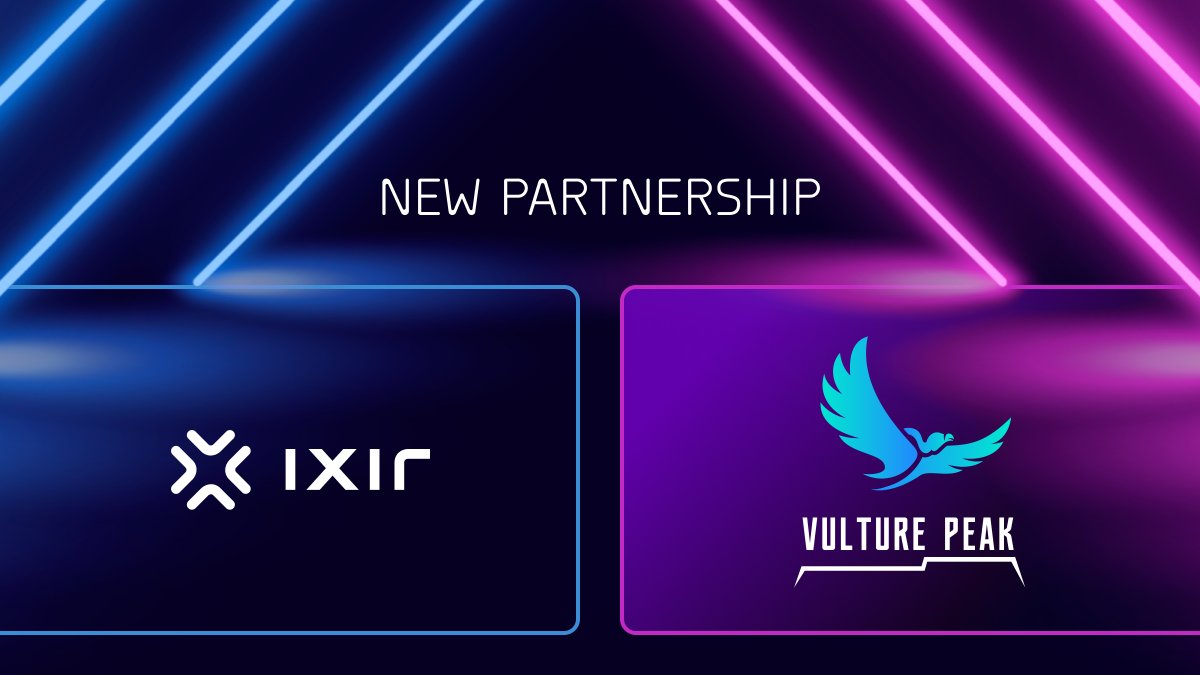 IXIRPAD (@ixirpad) on Twitter photo 📣 IxirPad x <a href="/vulture_peak/">Vulture Peak</a> Partnership Announcement 📣
🎉 We happy to announce that IxirPad strategic partnership with Vulture Peak. Vulture Peak is a pioneering Launchpad focusing on blockchain infrastructures, games, NFTs, metaverse, DeFi.
Details: ixirpad.medium.com/ixirpad-x-vult… 📣 IxirPad x <a href="/vulture_peak/">Vulture Peak</a> Partnership Announcement 📣
🎉 We happy to announce that IxirPad strategic partnership with Vulture Peak. Vulture Peak is a pioneering Launchpad focusing on blockchain infrastructures, games, NFTs, metaverse, DeFi.
Details: ixirpad.medium.com/ixirpad-x-vult…