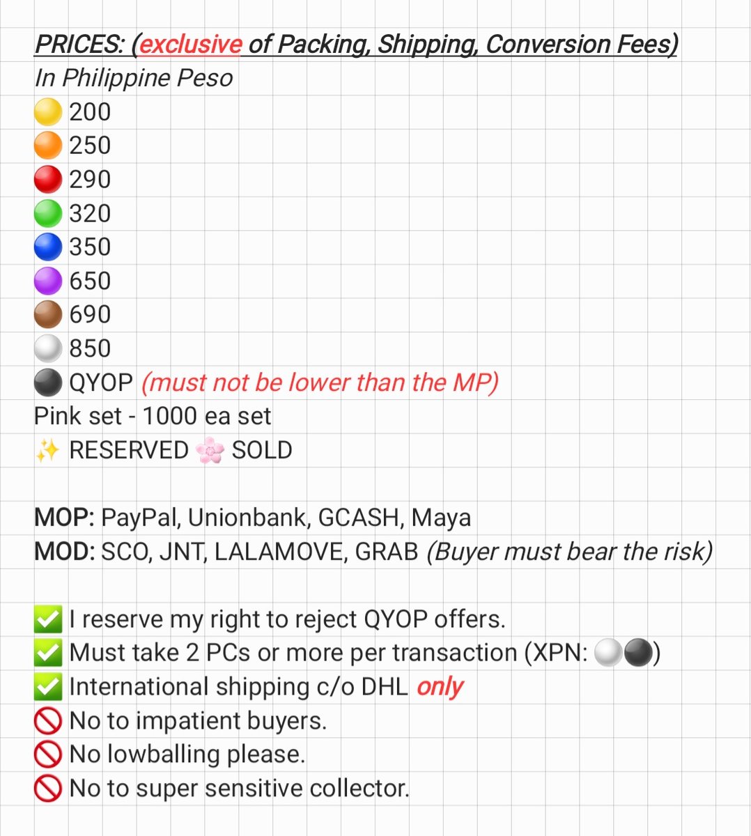 bisforbi's tweet photo. Kindly read the price list and T&C before transacting.
🏷 #ตลาดนัดhanbin #ตลาดนัดบีไอ #ตลาดนัดBI #ตลาดนัดไอดี #ตลาดนัดฮันบิน #pasarBI #pasarhanbi #비아이양도 wts lfb ph pc b.i kim hanbin 비아이 love or loved waterfall cosmos md https://t.co/pmKeqtr4Vd