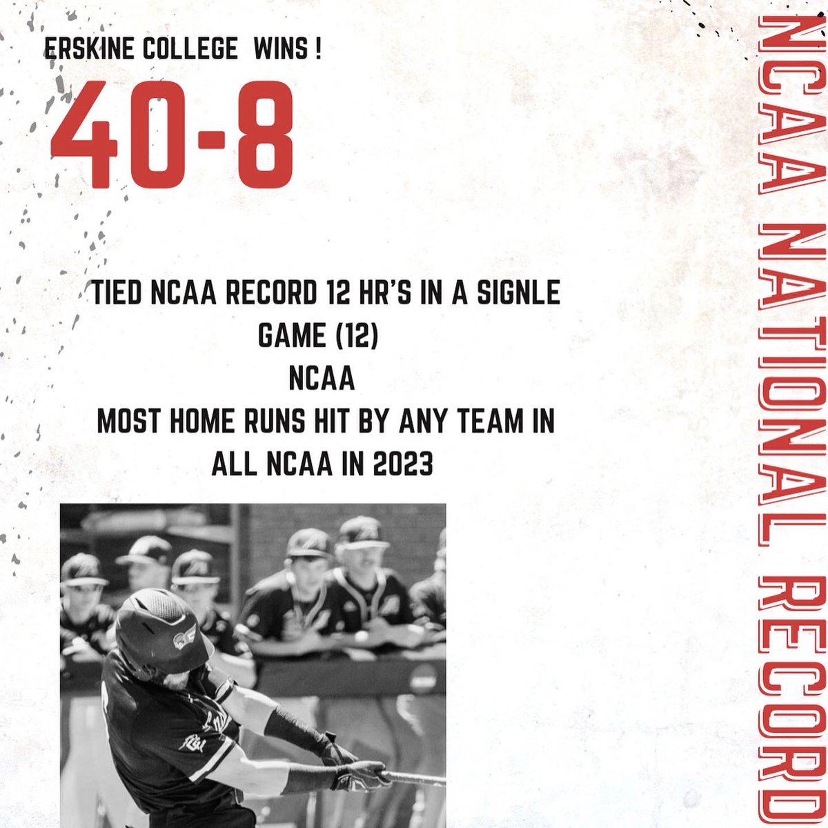 Erskine College Baseball tweet media