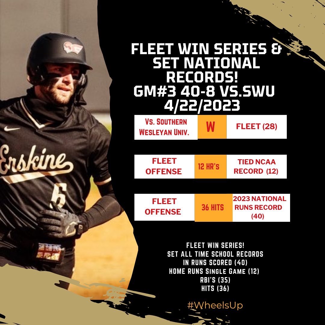 Erskine College Baseball tweet media