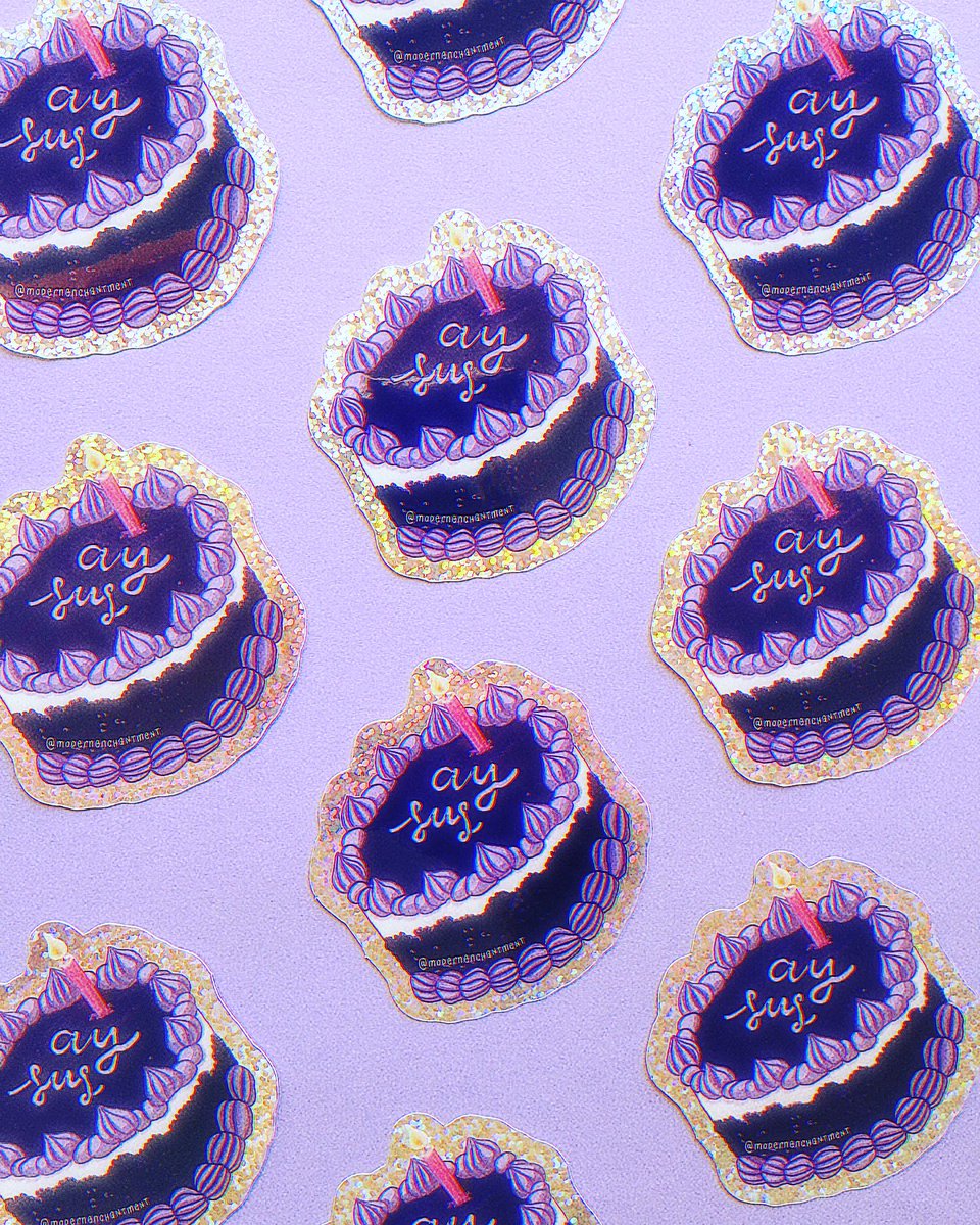 ModEnchantment's tweet image. Freshly made 🎂💜⁣
These sweet ube cakes are also a part of my small shop update this weekend!⁣
Link in bio.⁣ :-)
*⁣
#modernenchantment #smallbusiness #etsyupdate #ube #Filipino #aysus