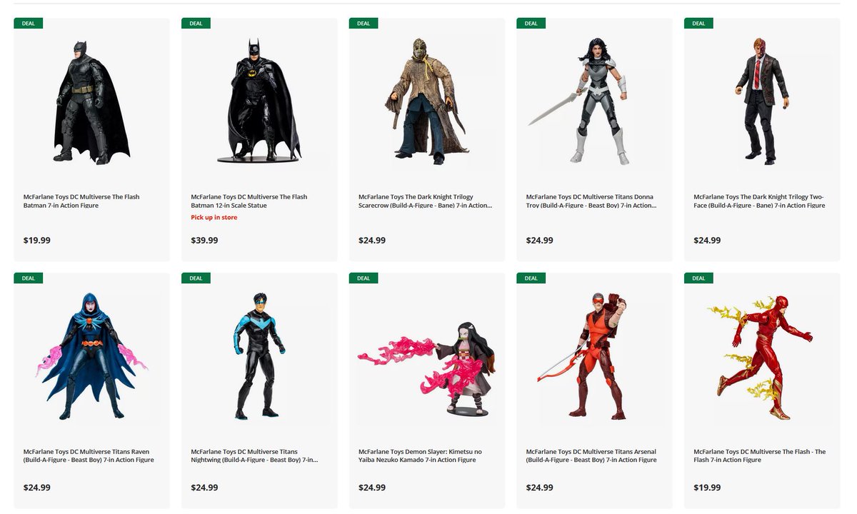 Cheap Ass Gamer on Twitter "Buy 1, Get 1 50 Off on Select McFarlane