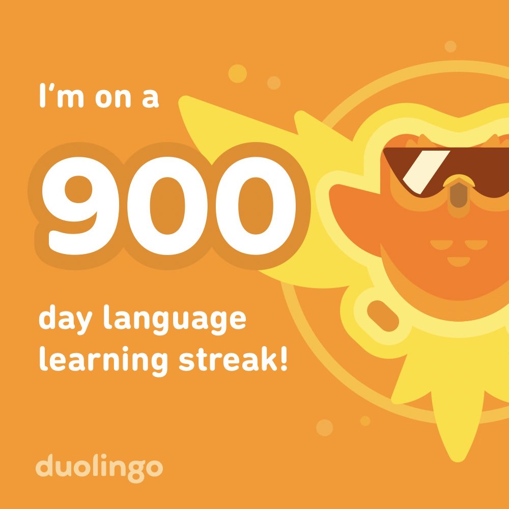 FLonefight's tweet image. Novecientos dias más! #languagegoals
