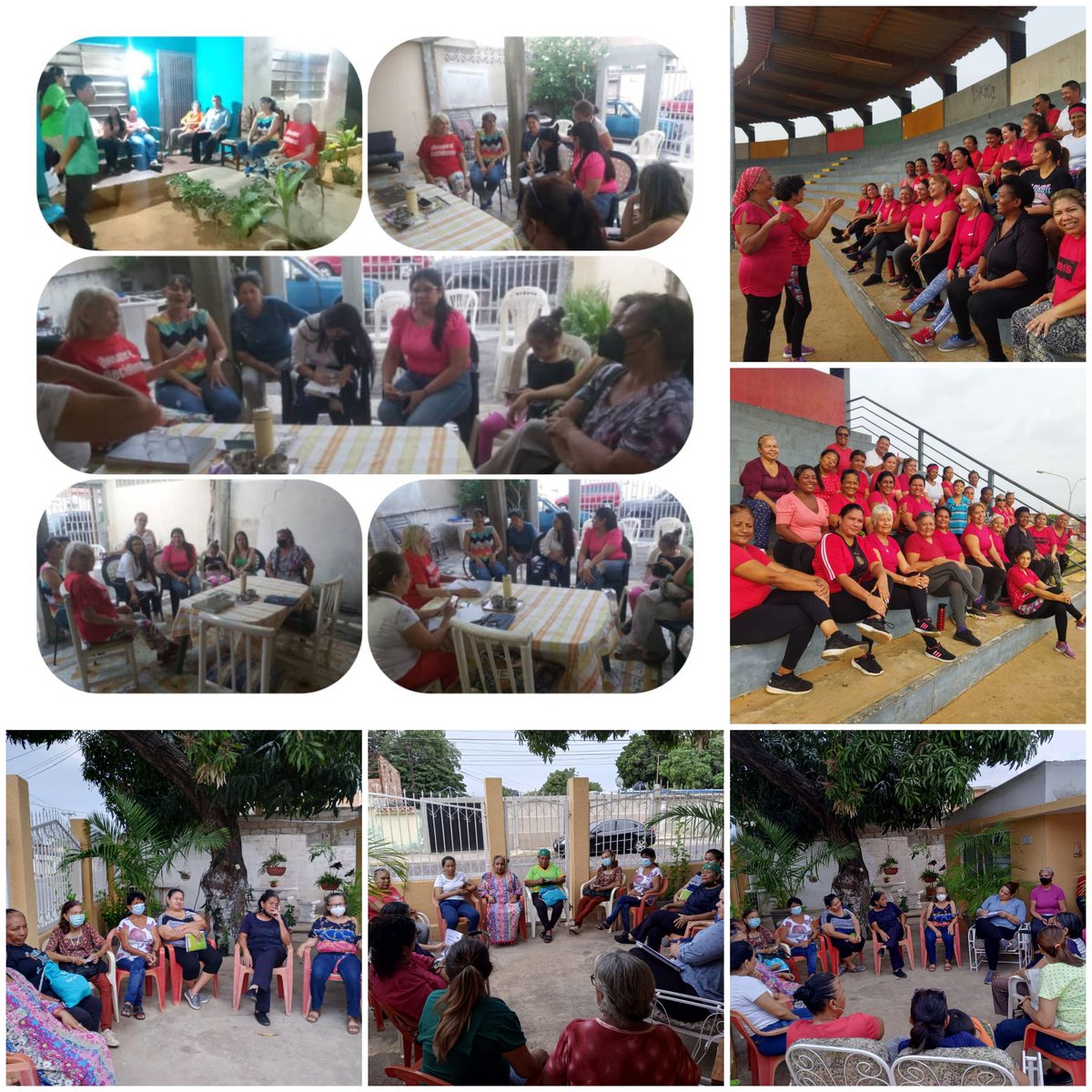 MMcboPSUV's tweet photo. Y nos fuimos de Despliegue  Parroquia a Parroquia con Nuestro Conversatorio -Taller La Ética desde la Perspectiva del Feminismo Socialista. @NicolasMaduro @minmujer Comisión Municipal de Mujeres PSUV https://t.co/bHY6ZqyxdI