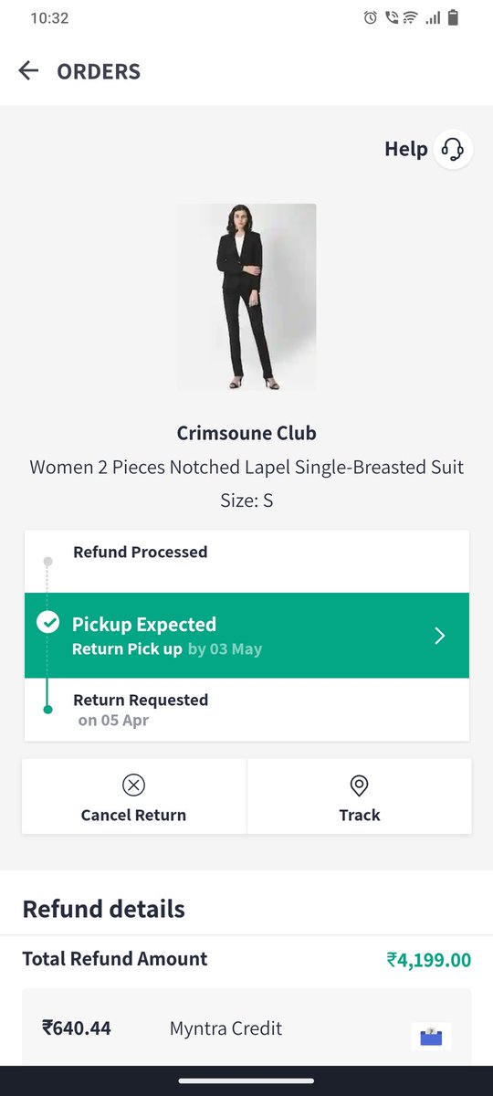 dr_indukiran's tweet photo. @MyntraSupport @myntra can you please explain why pick up is being delayed again and again? https://t.co/JiG24WeO8e