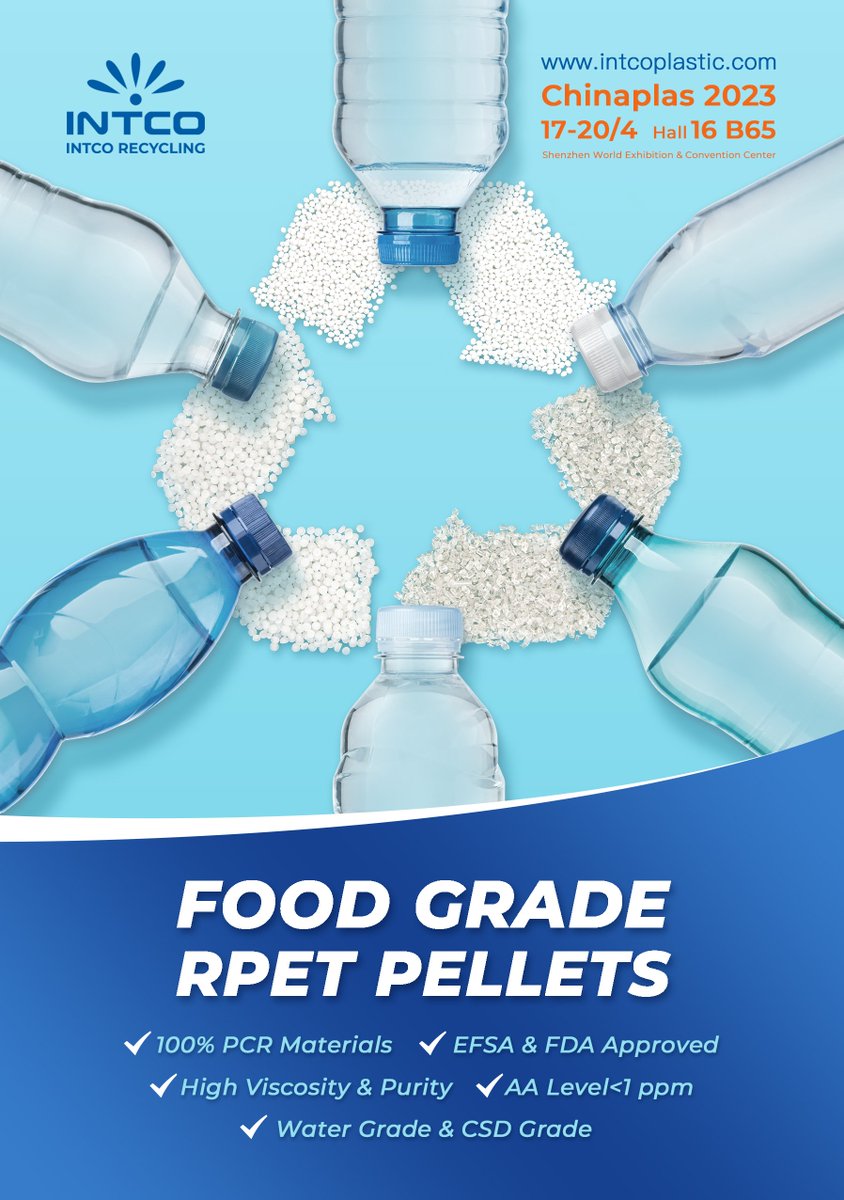 IntcoRecycling's tweet photo. @IntcoRecycling gives PET #bottles &amp; #food packaging the chance to have a #sustainable &amp; #ecofriendly life. 

#IntcoPlastic #bottledwater #PETPlastic #PetPlanet #packagingsolutions #foodpackagingsolution #beverageindustry #b2b #recycledmaterials https://t.co/U9CTX2fnvV
