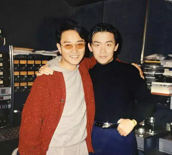 Wong Jim &amp; Leslie recording the soundtrack of the Eagle Shooting Heroes