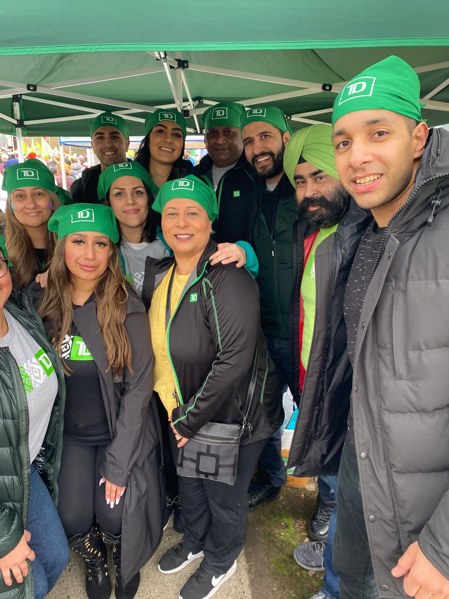 Great time at Vaisakhi today in Surrey! #Vaisakhi2023 #TD