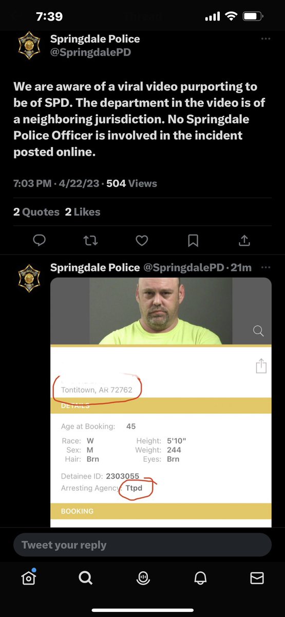 Angela on Twitter "This was on the Springdale PD Twitter page. I