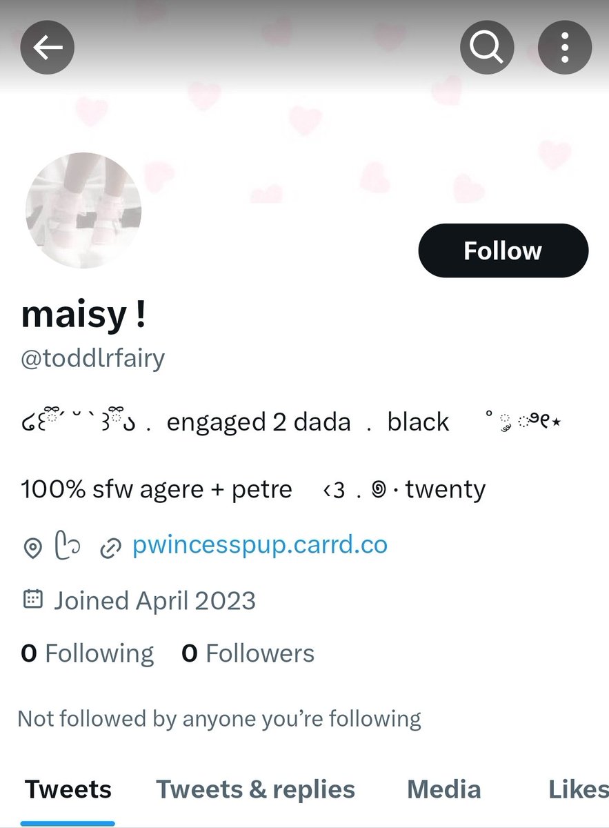 tinietoddlr's tweet photo. this is my new account everyone ! pls follow me ^^ ♡ https://t.co/zYfhuFYGHj