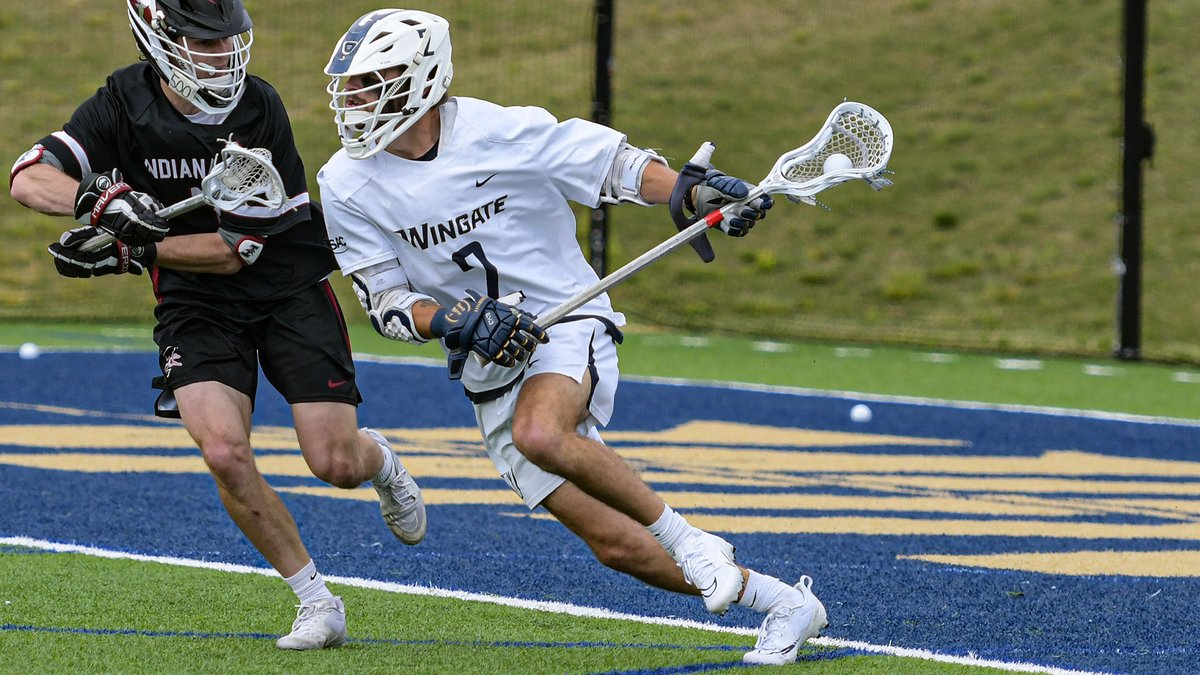 WU_Bulldogs's tweet photo. #4 @WingateLacrosse closed out the regular season in style, outscoring #3 UIndy 7-1 in the 3rd to pick up a huge 14-9 win!!

Riley had 6 goals &amp; an assist; Grieco added 4 goals &amp; 2 assists, Rupprecht won 13 face-offs!

Caponi piled up 16 saves!

Recap | https://t.co/5WMsCpE9gj https://t.co/JVNePG32qH