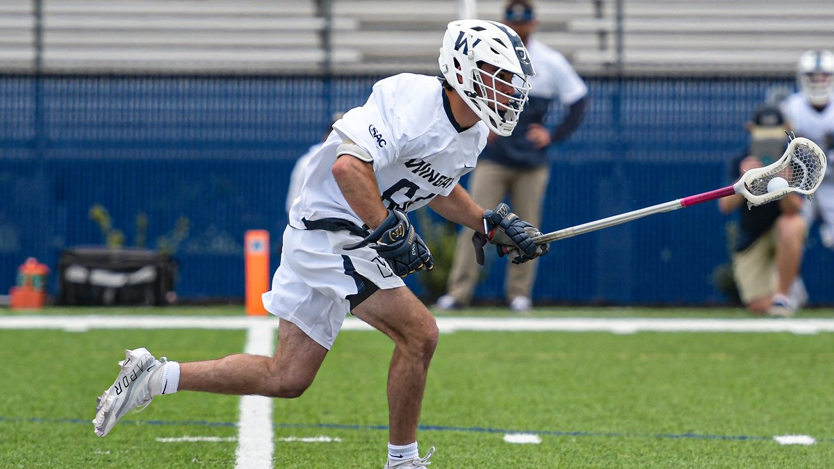 WU_Bulldogs's tweet photo. #4 @WingateLacrosse closed out the regular season in style, outscoring #3 UIndy 7-1 in the 3rd to pick up a huge 14-9 win!!

Riley had 6 goals &amp; an assist; Grieco added 4 goals &amp; 2 assists, Rupprecht won 13 face-offs!

Caponi piled up 16 saves!

Recap | https://t.co/5WMsCpE9gj https://t.co/JVNePG32qH