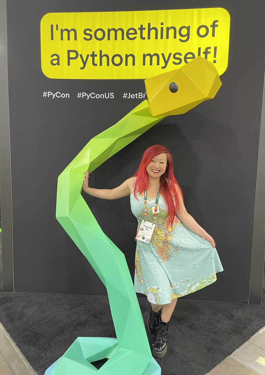 AnaLeticiaGIS's tweet image. Geo represent! 🗺🌍📍#PyConUS