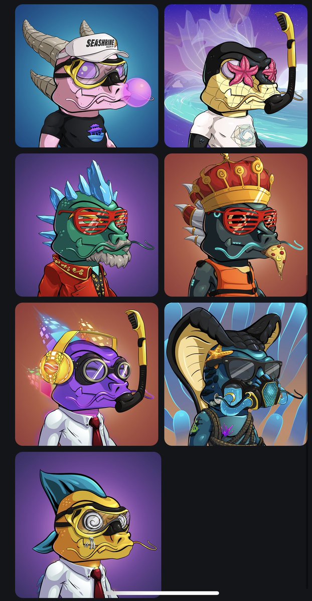 ShrineShinobi's tweet photo. One might say I have a dragon problem. I would say you have a problem if you aren’t  holding a dragon 😂. 50% reduced fee for me and 20k sea crystals airdrop. The future looks beautiful 
@SeaShrineNFT https://t.co/Jd6rSt4D13