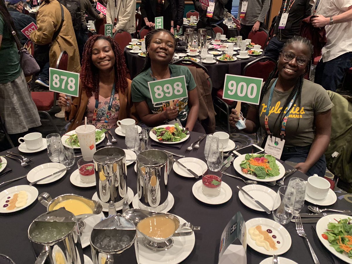 MesrenyameDogbe's tweet photo. Up next! PyLadies (@pyladies) Auction Night!
Definitely representing @PyLadiesGhana with @AsedaAD and @Edinam233.
#PyConUS2023 https://t.co/nVd3D4IqR7