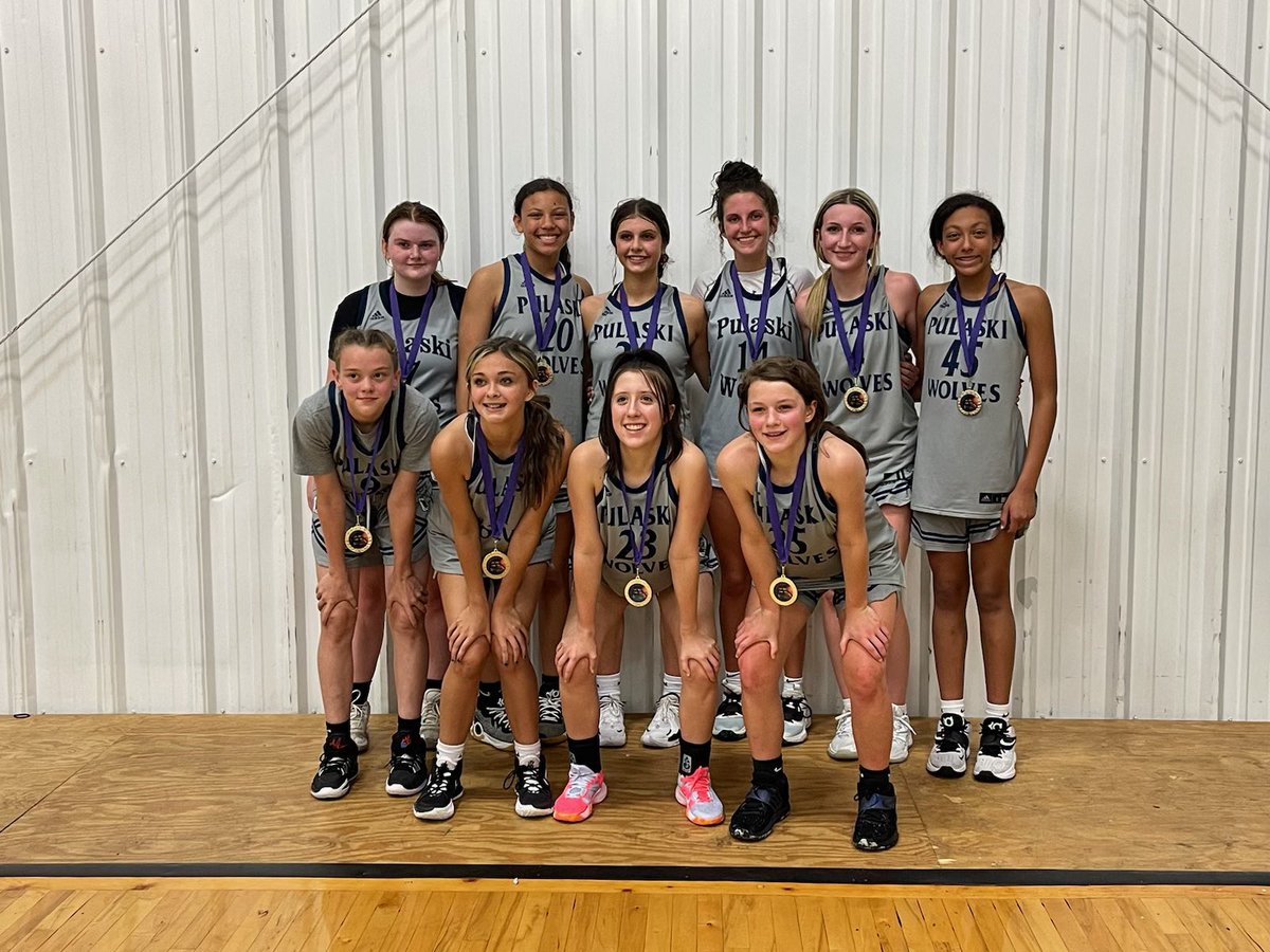 Pulaski County Wolves (@pcwolves23_24) on Twitter photo Congratulations to these Young Wolves! Winning the NTBA Hoops Showcase tournament ๐๐บ๐@SpectrumVA <a href="/PCHSLadyCougars/">PCHS Lady Cougars ๐ ๐พ</a> @SWVAGirlsHoops
<a href="/mpprice/">Morgan Price</a> <a href="/sophia_hanson4/">sophia</a> Congratulations to these Young Wolves! Winning the NTBA Hoops Showcase tournament ๐๐บ๐@SpectrumVA <a href="/PCHSLadyCougars/">PCHS Lady Cougars ๐ ๐พ</a> @SWVAGirlsHoops
<a href="/mpprice/">Morgan Price</a> <a href="/sophia_hanson4/">sophia</a>