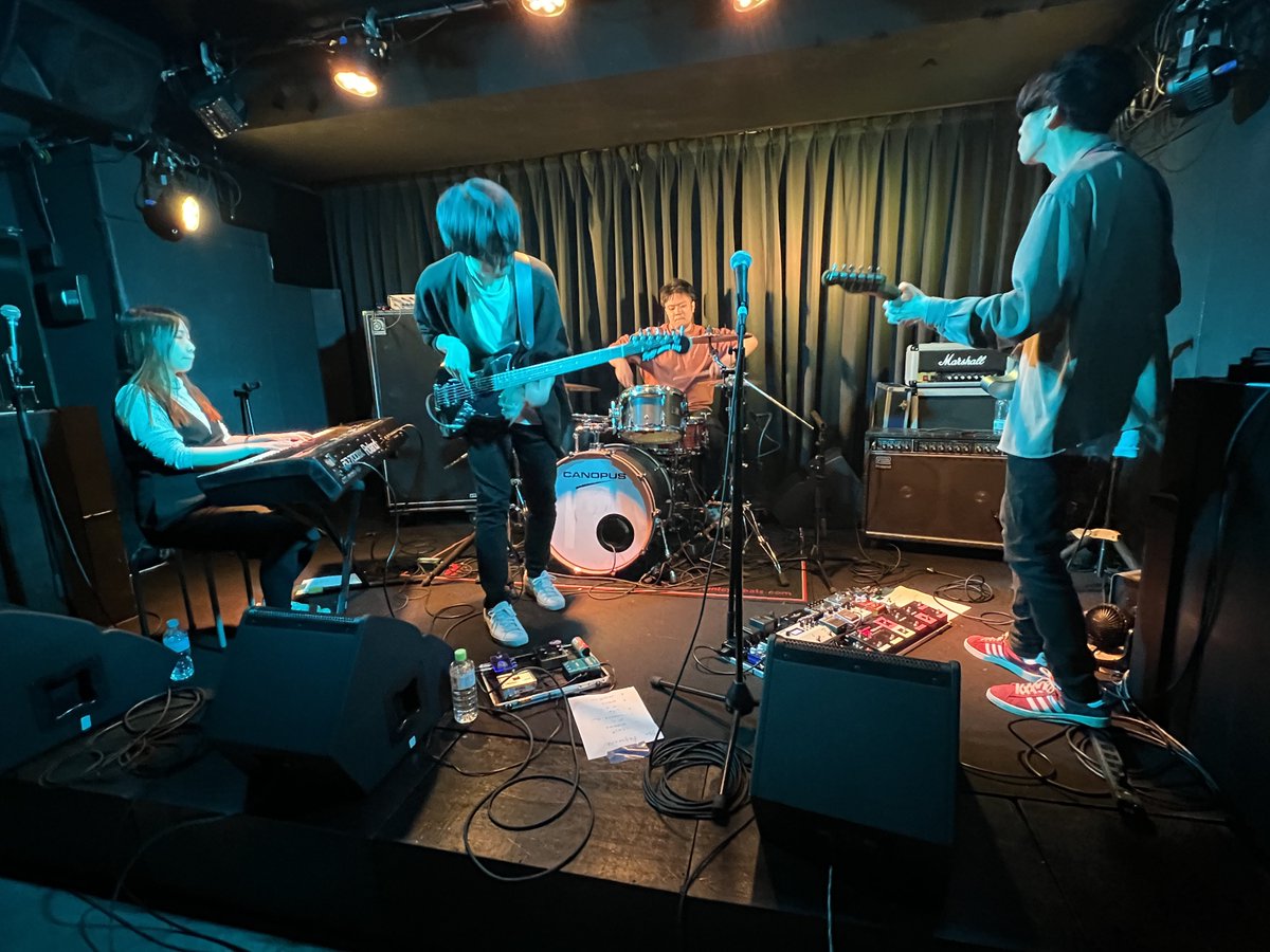 ue_band_jp's tweet photo. @yeahs_band 
@scgt_music 
@nur_band 
@halfim_band 
@kagurane_tokyo https://t.co/zDrdqd3BaG